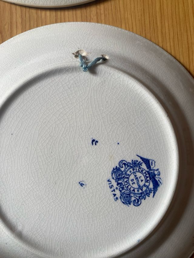 Platos La Cartuja Sevilla (2 unidades)