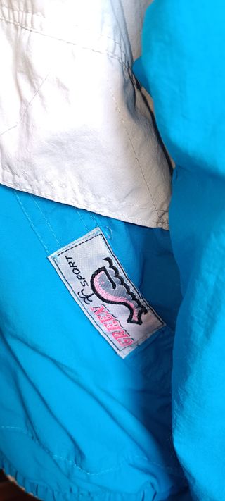 Chaqueta vintage deportiva en color azul 💙