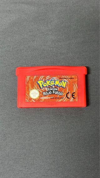 Pokemon Rojo Fuego ORIGINAL GameBoy Advance
