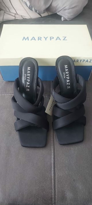 Sandalias MARYPAZ Negras Talla 38