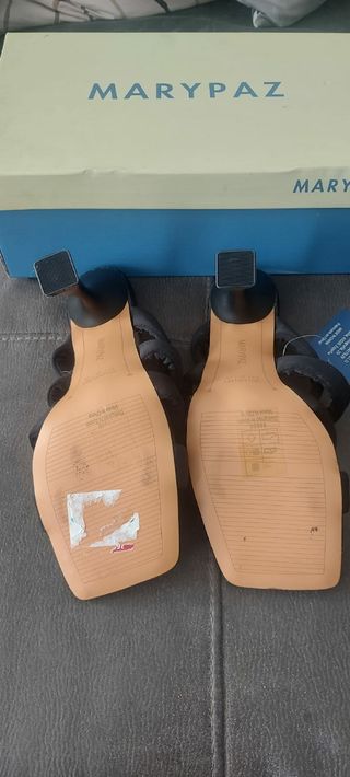 Sandalias MARYPAZ Negras Talla 38