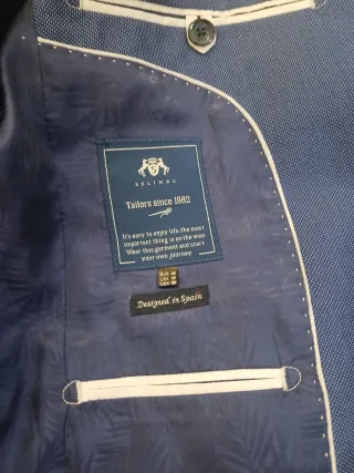Chaqueta Tasso Azul Hombre