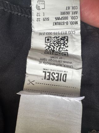 Pantalón Diesel Gris