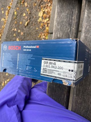 Taladro Bosch GSR 18V-45 Professional