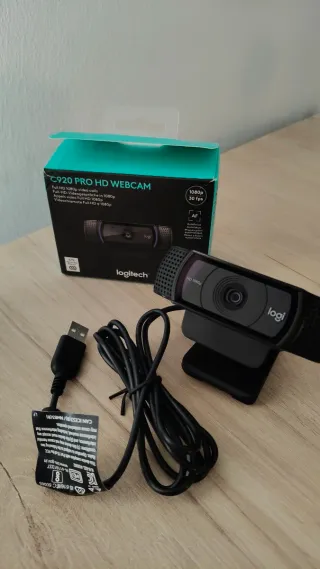 Webcam Logitech C920 Pro HD Negra