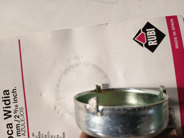 Broca Widia Rubi 65 mm