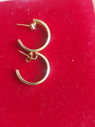 Pendientes Aro Oro 18K