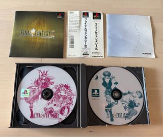 Final Fantasy IX PS1 JAP Spine Card 