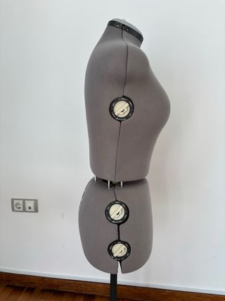 Maniquí de costura Ajustable Gris
