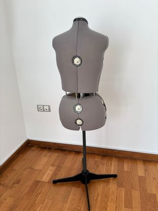 Maniquí de costura Ajustable Gris