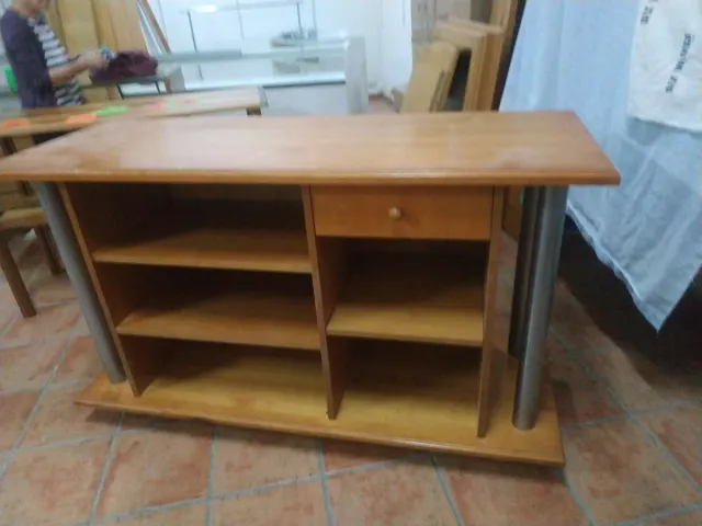 Mostrador tienda madera maciza excelente calidad