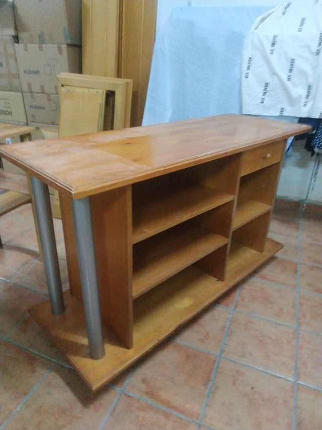Mostrador tienda madera maciza excelente calidad