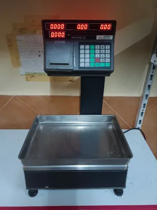 Báscula digital comercial