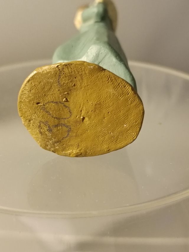 Figuras antiguas Belen de barro, Serrano, Ortigas.