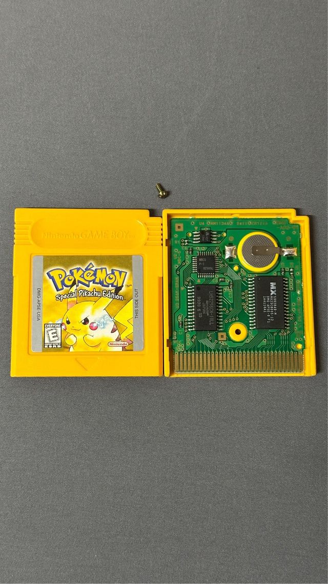 Pokemon Amarillo USA Version ORIGINAL GameBoy