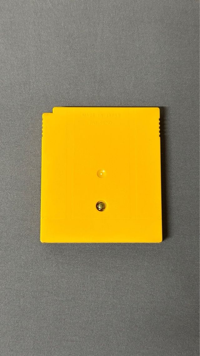 Pokemon Amarillo USA Version ORIGINAL GameBoy