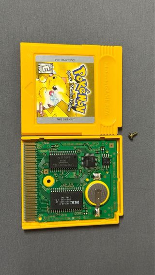 Pokemon Amarillo USA Version ORIGINAL GameBoy