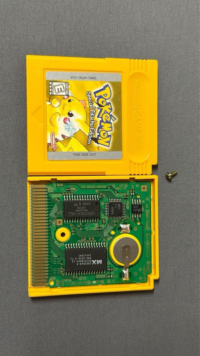 Pokemon Amarillo USA Version ORIGINAL GameBoy