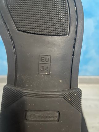 Botines de equitación talla 34 y polainas