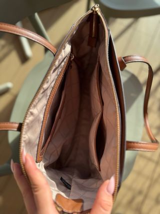 Bolso Michael Kors Tote Marilyn Mediano Marrón