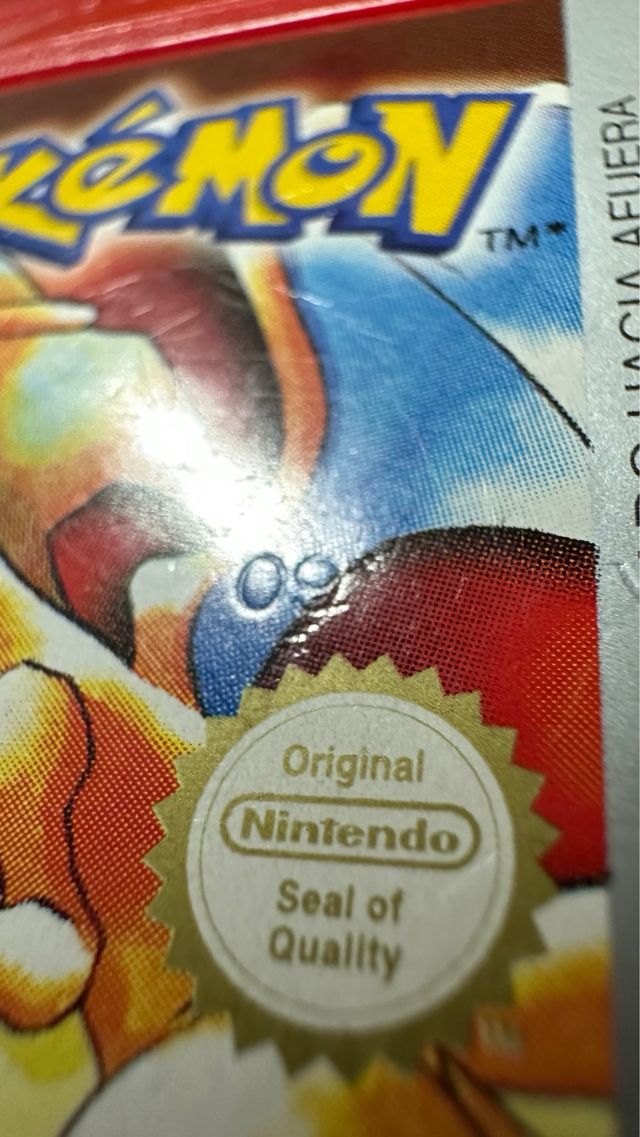 Pokemon Rojo ORIGINAL GameBoy