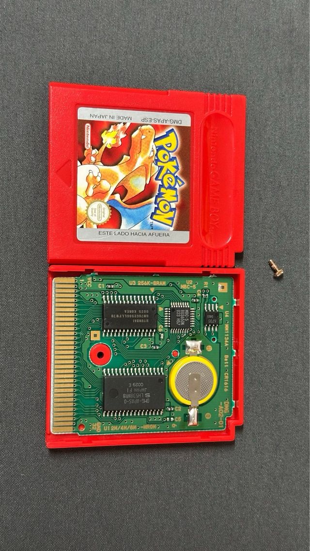 Pokemon Rojo ORIGINAL GameBoy