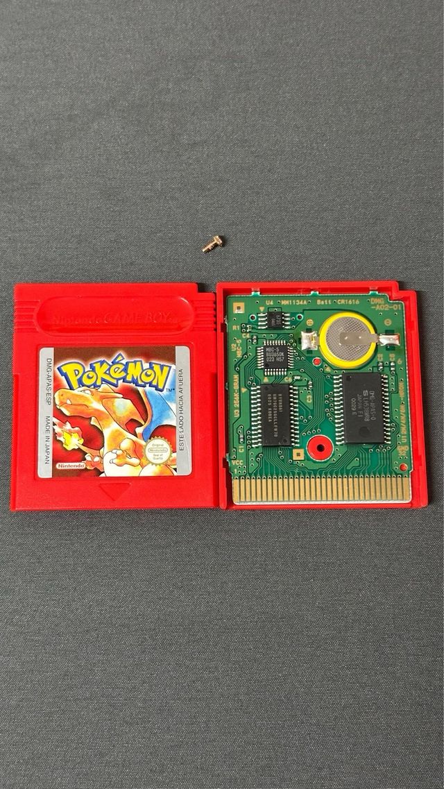 Pokemon Rojo ORIGINAL GameBoy