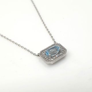 Colgante Tynel Oro 18k Topacio y Brillantes