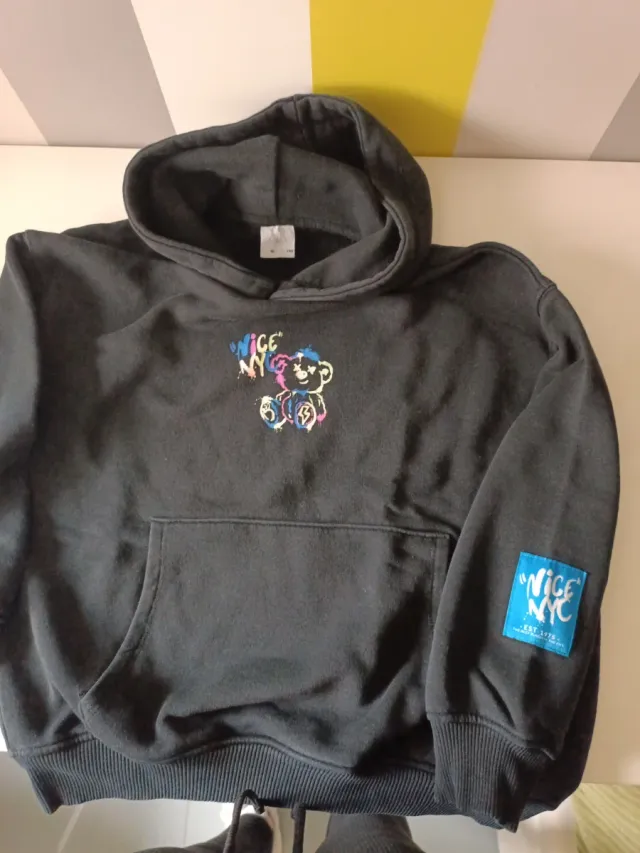 Sudadera Niño Nice NYC Oso talla 10 de Zara