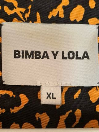 Vestido Bimba y Lola estampado animal print