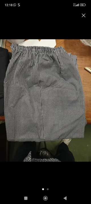 Pantalón cocina pata de gallo