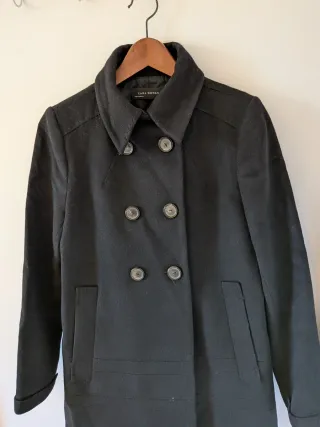 Chaquetón Zara Negro