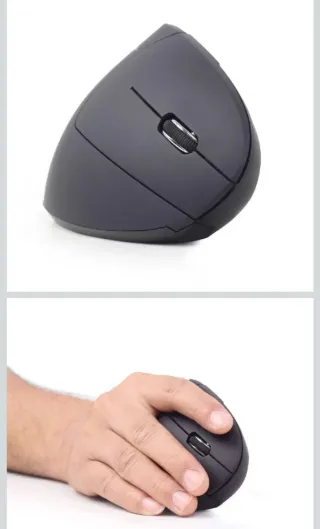 Ratón Ergonómico Gembird Negro 6 Botones
