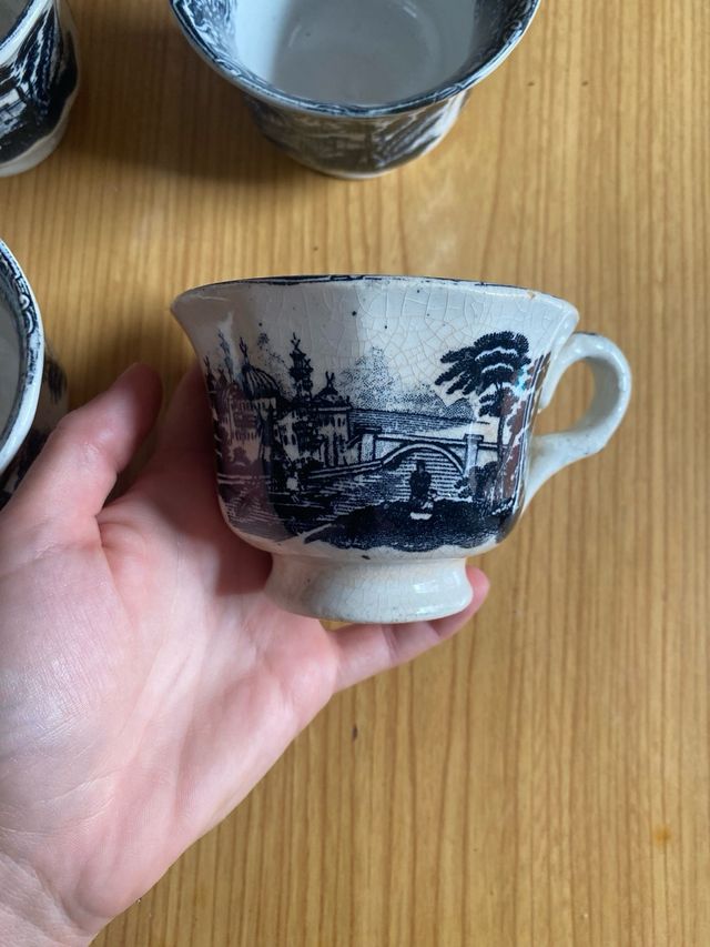 Tazas La Cartuja de Sevilla (4 unidades)