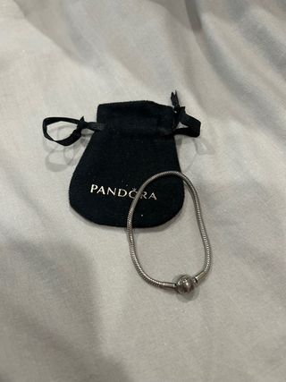 Pulsera Pandora Plata con cierre