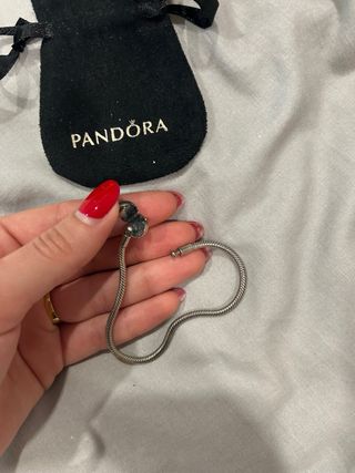 Pulsera Pandora Plata con cierre