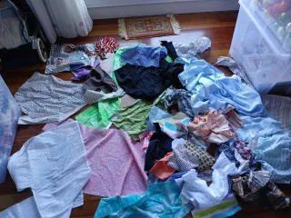 Lote retales telas patchwork