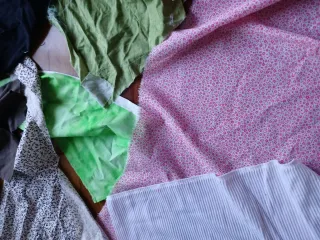 Lote retales telas patchwork