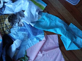 Lote retales telas patchwork