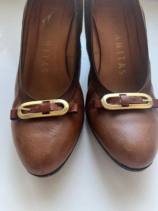Zapatos Hispanistas Marrones Talla 38