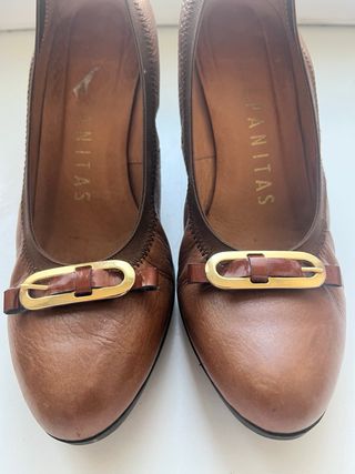 Zapatos Hispanistas Marrones Talla 38