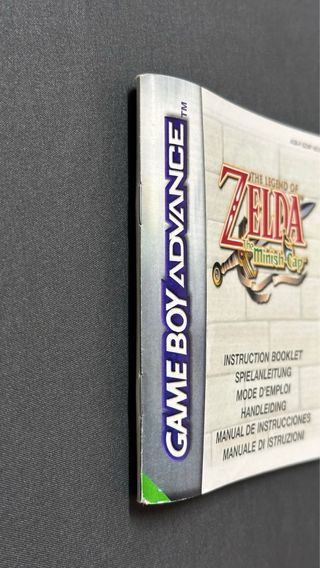Manual ORIGINAL Zelda The Minish Cap GameBoy