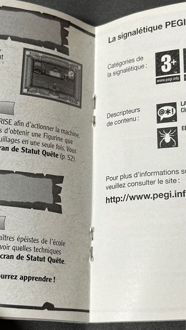 Manual ORIGINAL Zelda The Minish Cap GameBoy