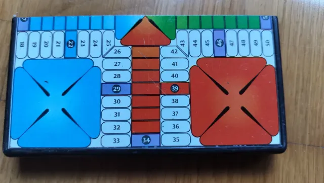 Juego de mesa parchís magnético