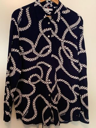 Camisa Tommy Hilfiger Mujer Azul Marino