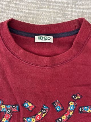 Jersey Kenzo letras japonesas
