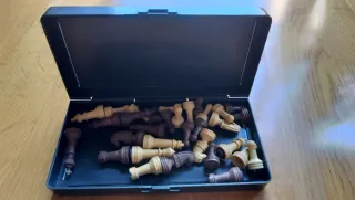 Ajedrez magnético plegable