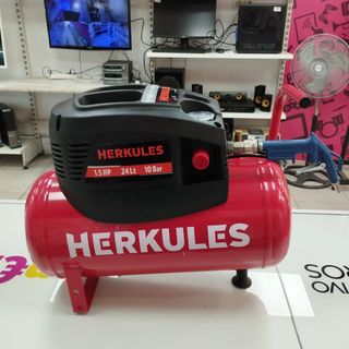 Compresor Herkules 1.5 hp 24Lt 10 Bar