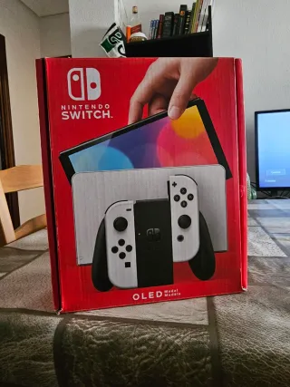 Nintendo Switch OLED Blanca 