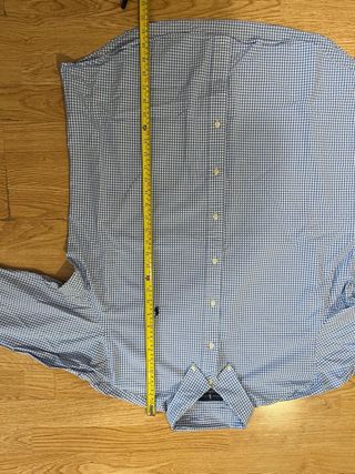 Camisa Polo Ralph Lauren cuadros azul